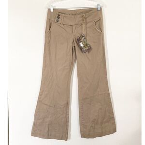 SpoonJeans Tan Wide Leg pants SZ 7